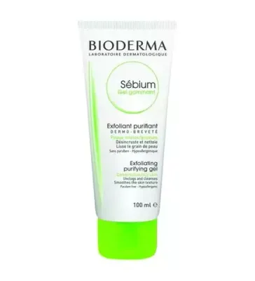 Гель эксфолиант с микрогранулами для жирной кожи лица Bioderma Sebium Gel Gommant 100 мл