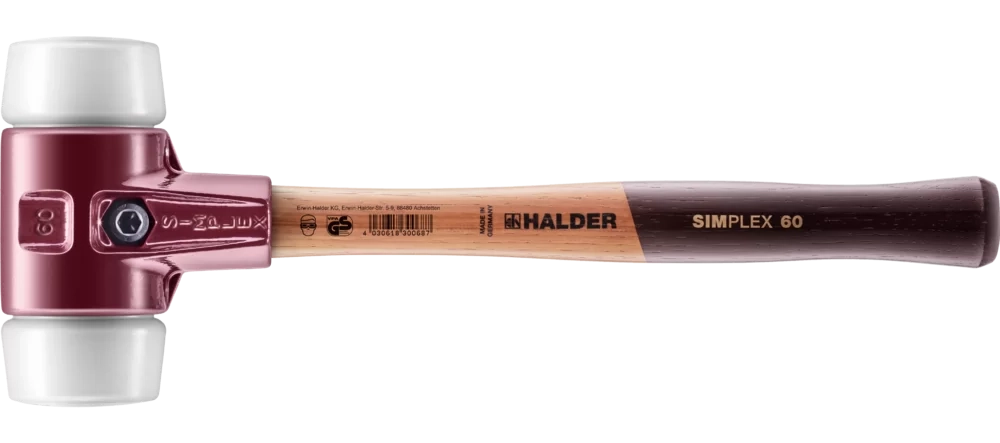 молоток SIMPLEX с бойками из суперпластика 60 мм 3007.060