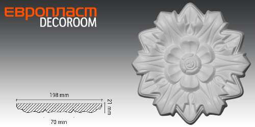 РОЗЕТКА 1.56.011 Европласт