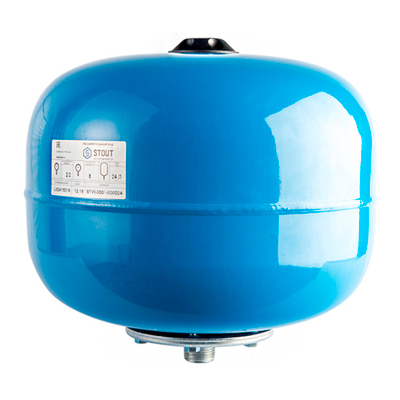 Гидроаккумулятор STOUT - 20л. (D-250мм, вертикальный, со сменной мембраной)