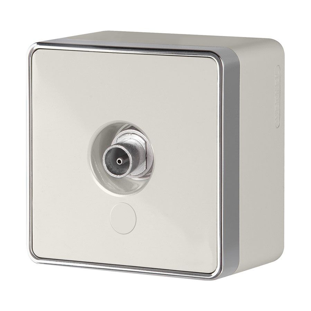 W5083003/ ТВ-розетка оконечная Gallant (слоновая кость)