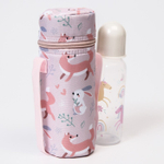 7114093 Термосумка для бутылочки "Forest animals", форма тубус