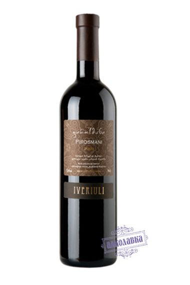 Ивериули. Напареули красное сухое вино. 0,75 Л