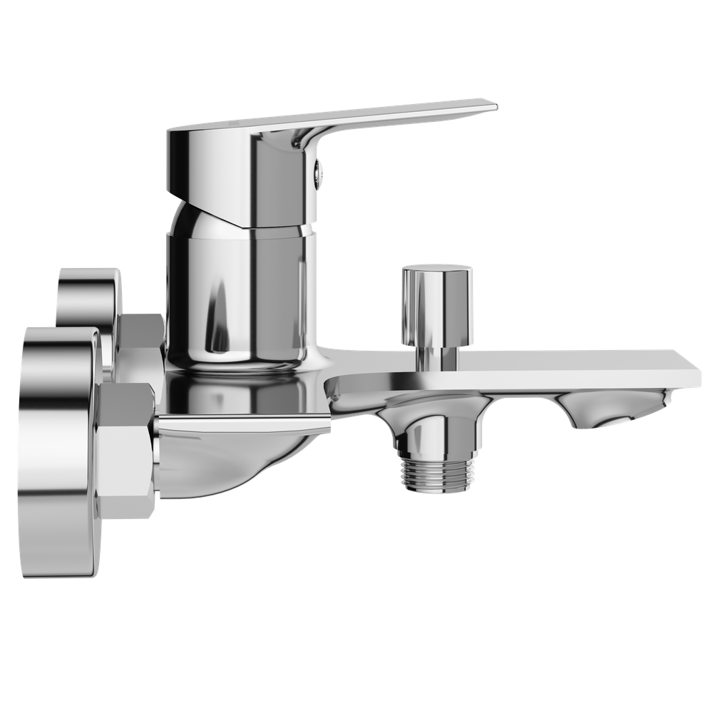 Смеситель для ванны с душем STWORKI Рандерс S19100CR хром