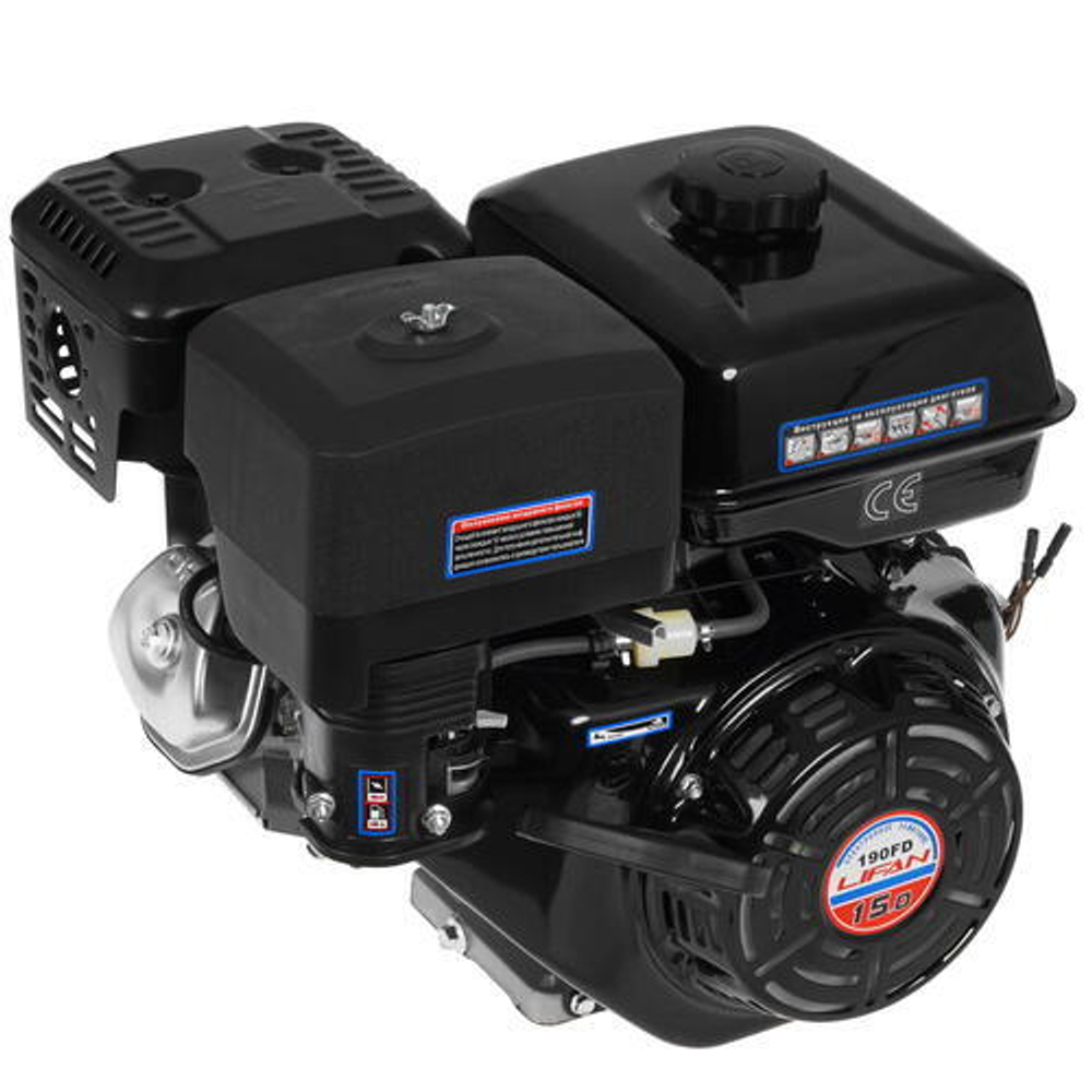 Двигатель LIFAN 190FD-3A (4х такт, 15,0 л.с, вал 25мм