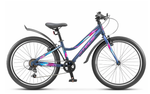 Велосипед 24" STELS CRISTY 420 V, рама 12 темно-синий
