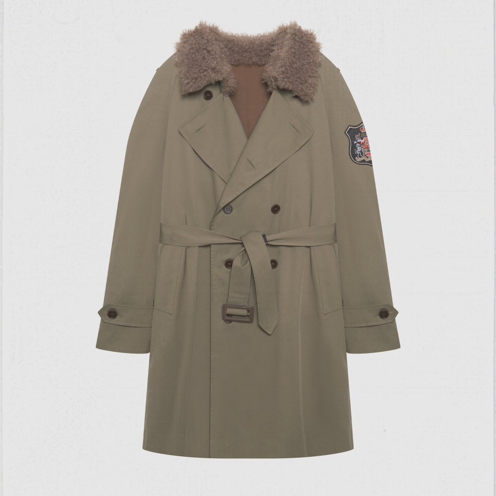 ДВУБОРТНЫЙ ТРЕНЧ-ПЛАЩ