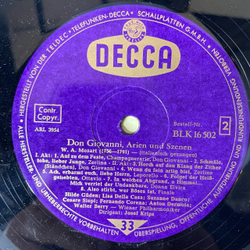 Винтажная виниловая пластинка LP Gioacchino Rossini Россини, Aschenbrodel (La Cenerentola) Золушка, Arien Und Szenen (Германия 1969)