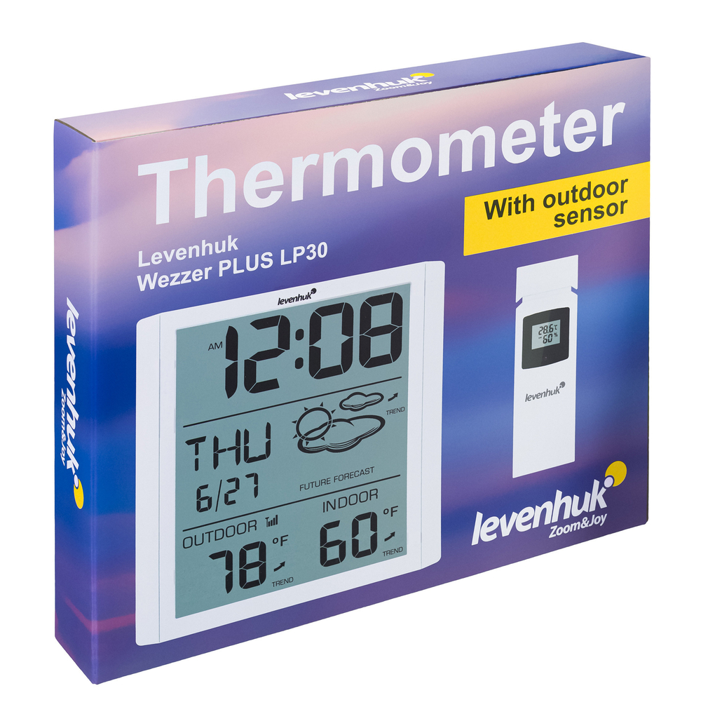 Термометр Levenhuk (Левенгук) Wezzer PLUS LP30