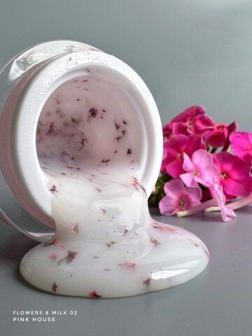 Pink House гель Milk & Flowers 02 violet
