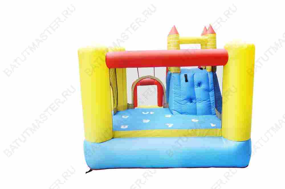 Батут для дома "Замок волшебства" 3,9*2,4*2,15 м