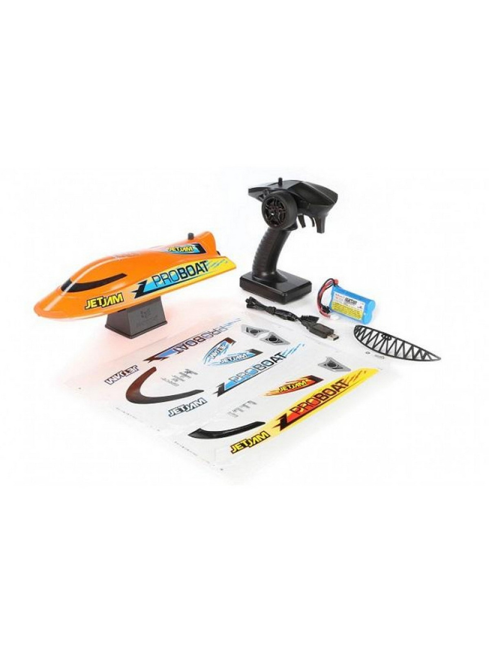 Радиоуправляемый катер ProBoat Jet Jam 12 Pool Racer (оранжевый) RTR