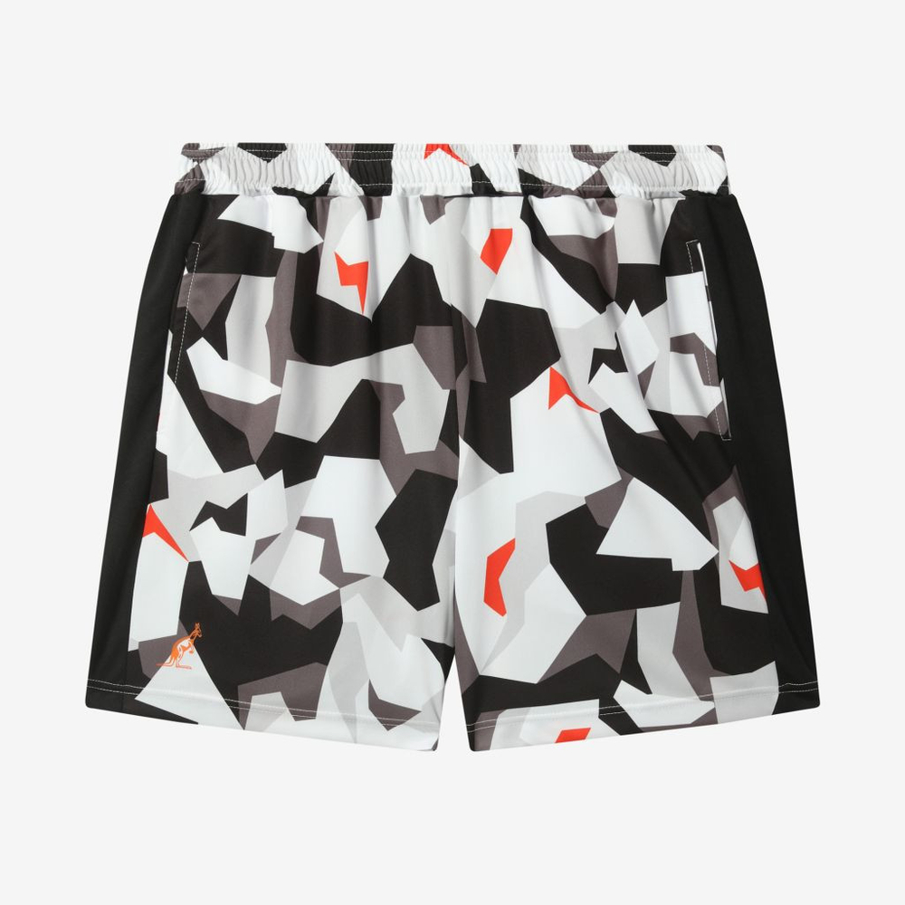 Мужские теннисные шорты Australian Short Ace Camo Print - разноцветный