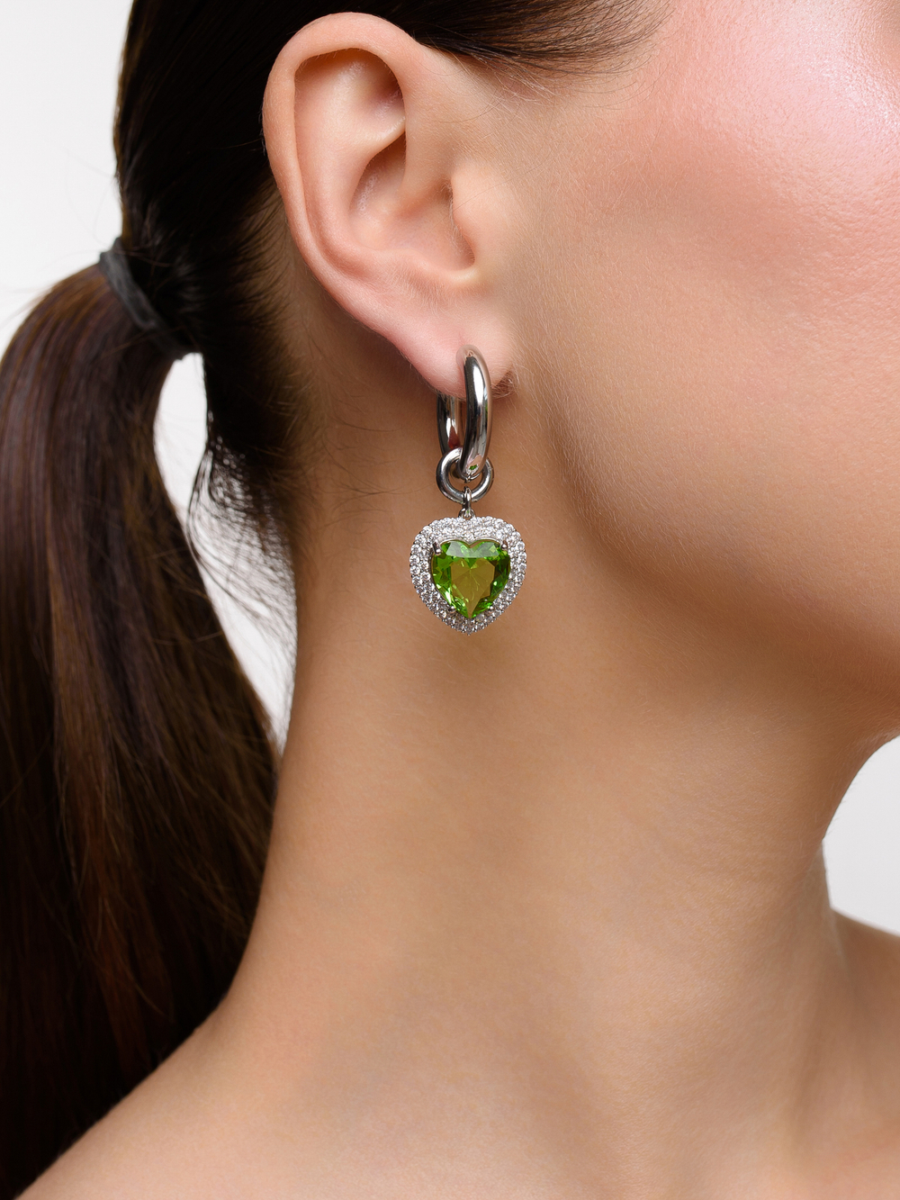 Серьги "Soul Green" Silver