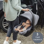 Коляска 3 в 1 Britax Roemer Smile 5Z LUX и автокресло Baby-Safe Core Frost Grey Urban Olive