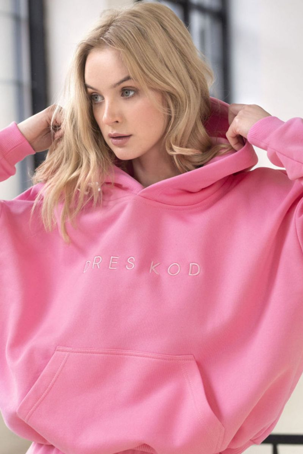 Яркое худи с капюшоном (Размер: M-L) (Цвет: лаймовый)