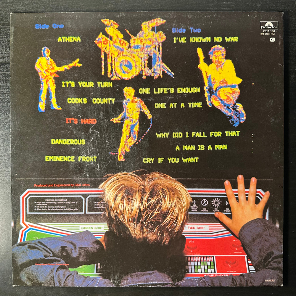 The Who ‎– It's Hard (Скандинавия 1982г.)