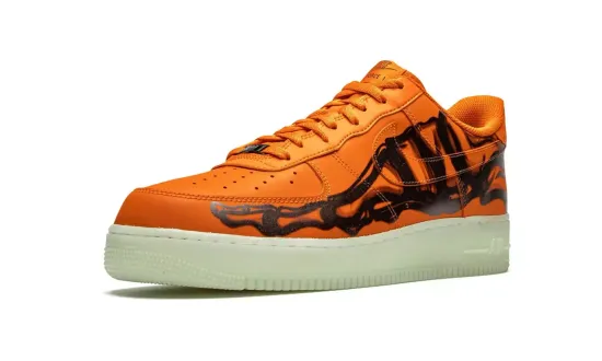 Кроссовки Nike Air Force 1 Low Skeleton Orange