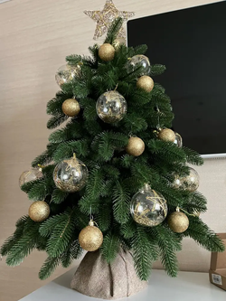 Искусственная новогодняя елка Царь Елка Афродита, литая, 90 см