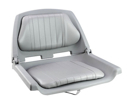 Кресло мягкое складное, серое