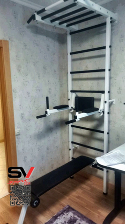 Монтаж шведской стенки Sv Sport в бетонные, кирпичные стены