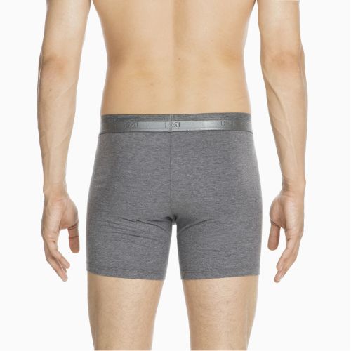 Мужские трусы боксеры удлиненные серые HOM HO1 Long Boxer Briefs HO1 359519_4000ZU