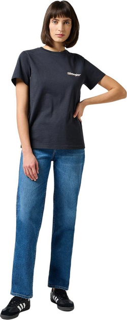 Джинсы Wrangler MOM STRAIGHT STRIDE синий