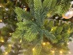 Елка с гирляндой "Рождественская" (Литая хвоя) от 1,8 м до 2,1 м
