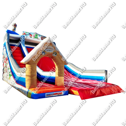 Батут "Зимняя горка" 12.5*8*8.5 м