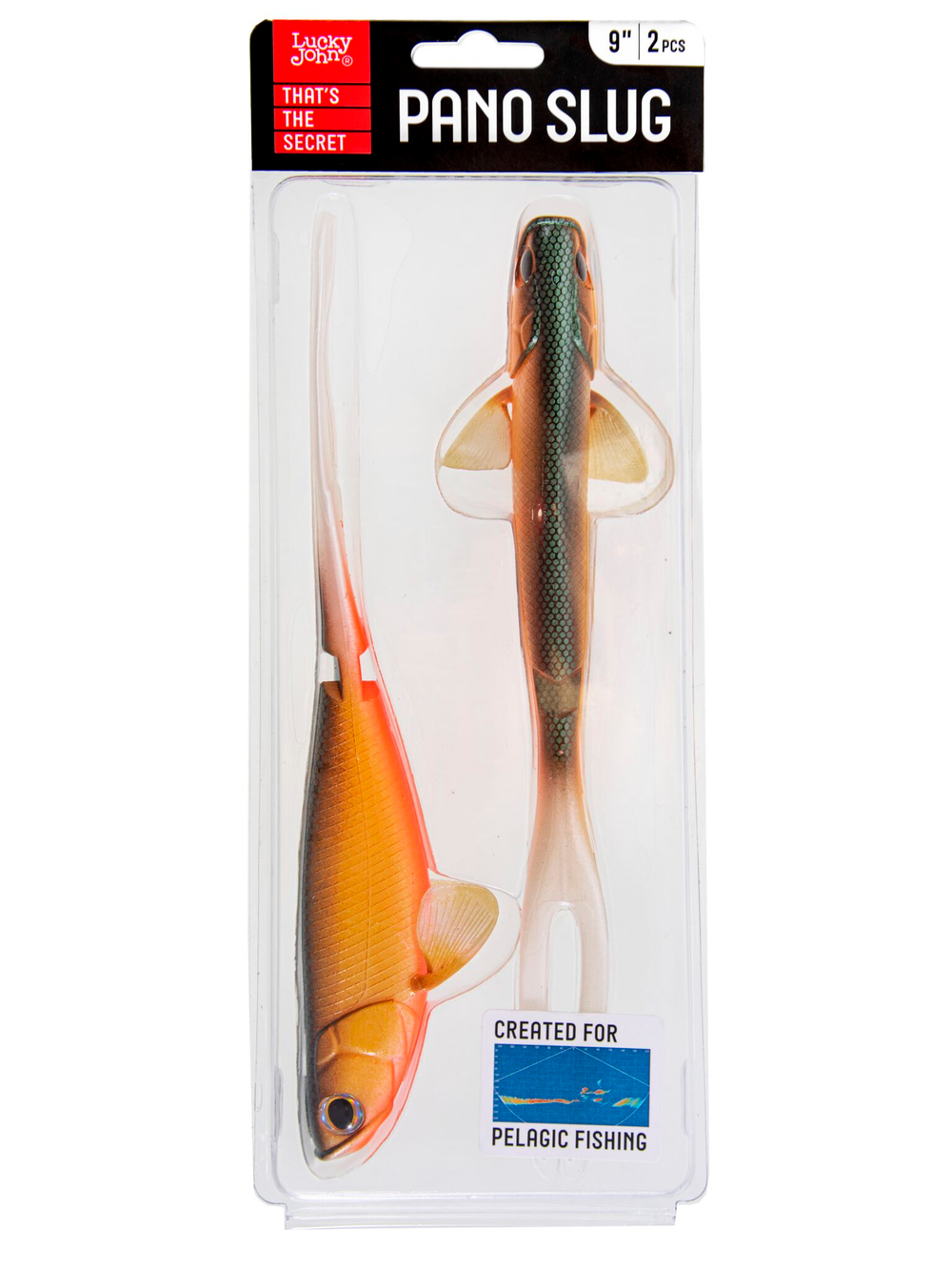 Слаги LJ 3D Series Pano Slug 9.0in (22,80) Z22 2шт.