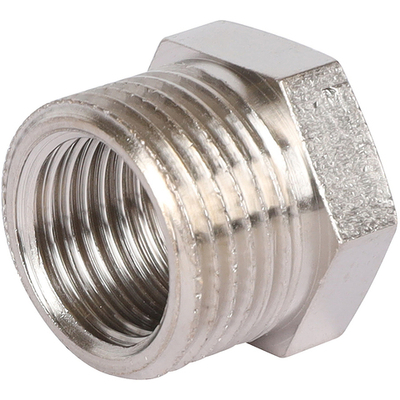 Футорка STOUT никелированная 1/4"x3/8" ВР/НР