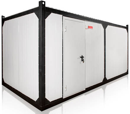 Дизельный генератор Hertz HG 440 PC в контейнере