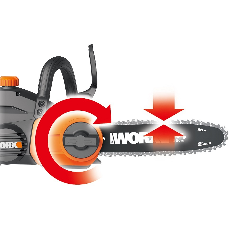 Пила цепная аккумуляторная WORX WG322E.9 20V без акк и з/у