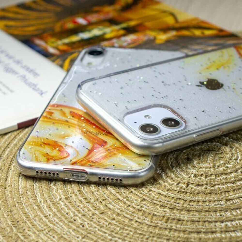 Силиконовый чехол Акварель для Xiaomi Redmi 8, 011855