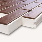 Термопанель ППС Cerrad Country Burgund Rustiko - 1020х455 мм