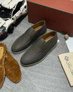 Высокие лоферы Loro Piana