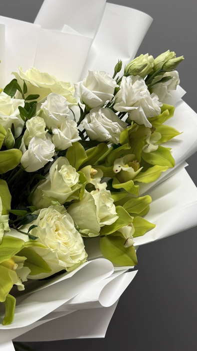 Букет "Зеленая оранжерея"