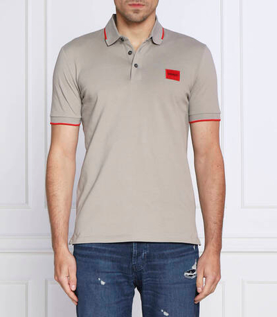 поло deresino HUGO - серый(50467384)