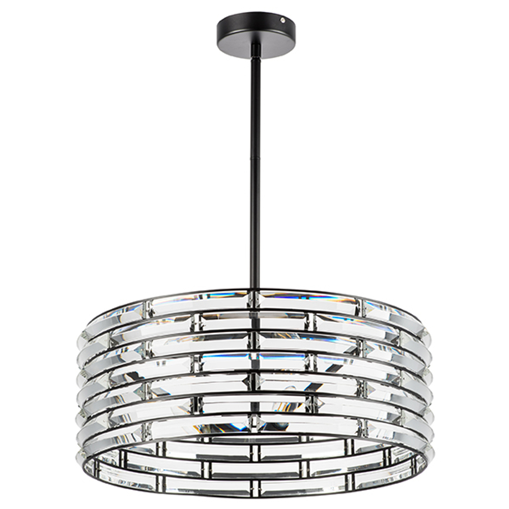 746068 Люстра AMERIGO 6х40W E14 УМБРА ПРОЗРАЧНЫЙ