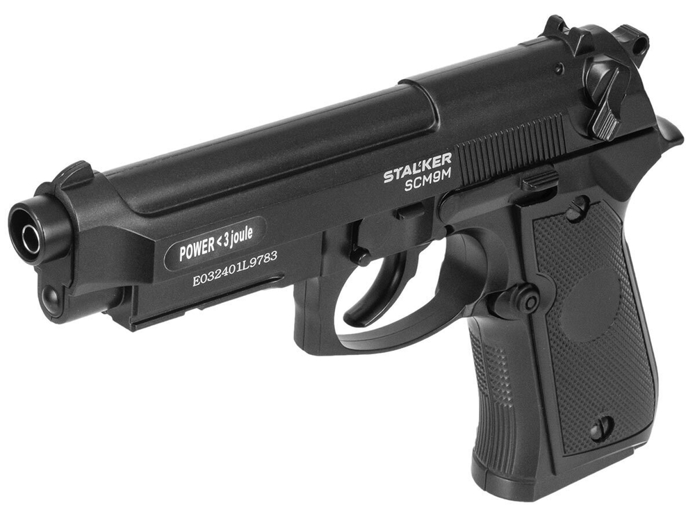 Пистолет пневматический Stalker SCM9M (Beretta M9) к.6мм (SC-11051M9)