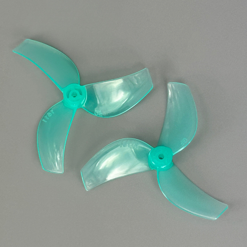 Пропеллеры Gemfan 1611 3х лопастные 1.5mm-вал (прозрачно голубой) 4шт.