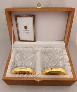 Набор бокалов для виски "Орнамент" (Златоуст)