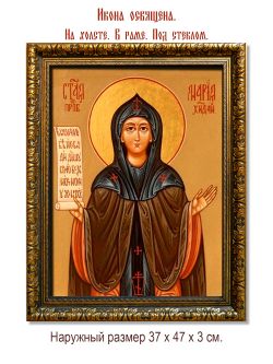 Мария Хиданская Святая блаженная. Икона на холсте.