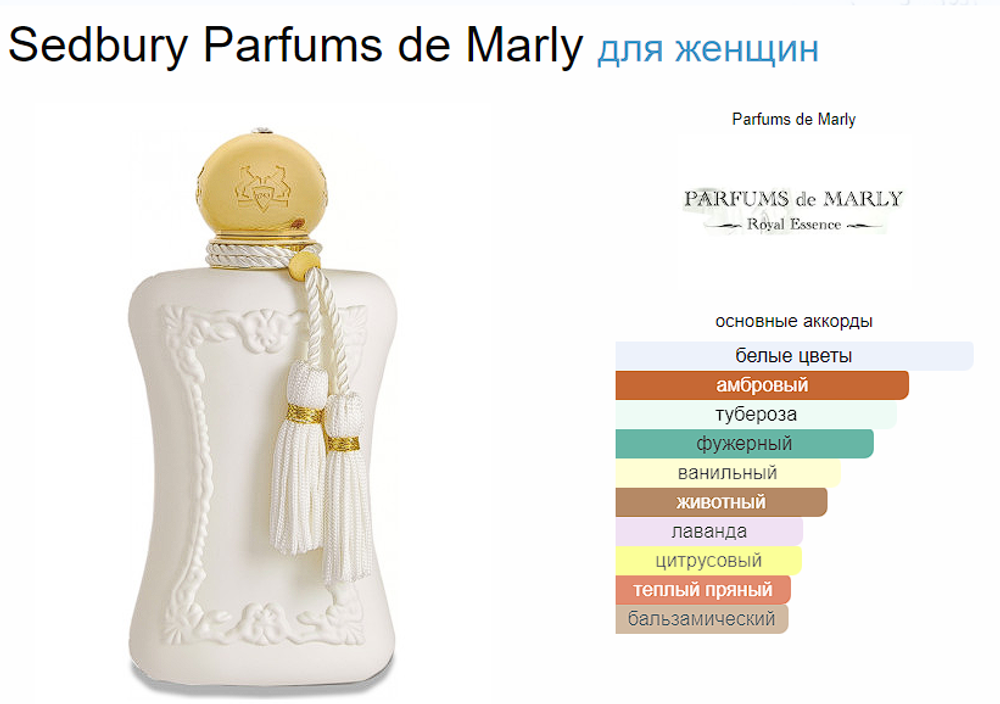Parfums De Marly Sedbury 75ml (duty free парфюмерия)