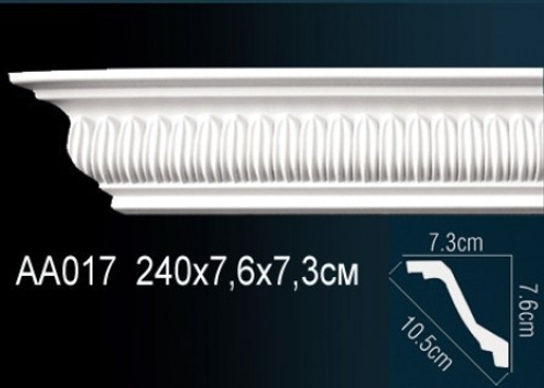 Карниз потолочный гибкий AA017