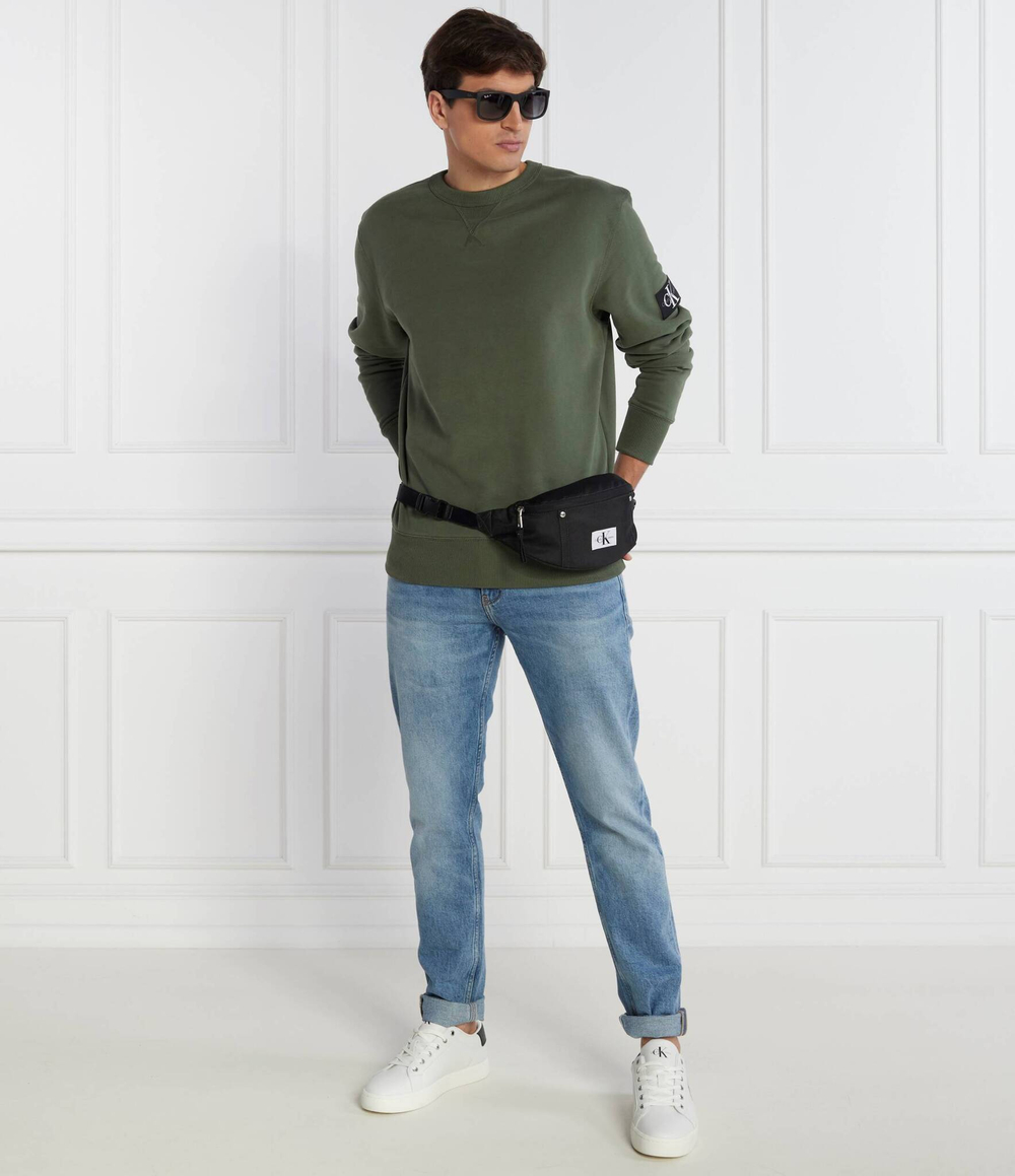 Худи BADGE CALVIN KLEIN JEANS - зеленый(J30J323426)