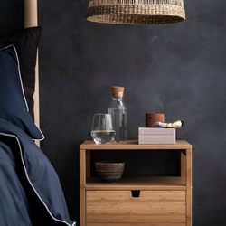 IKEA 365+ Графин с пробкой, прозрачное стекло/кора, 0,5 л
