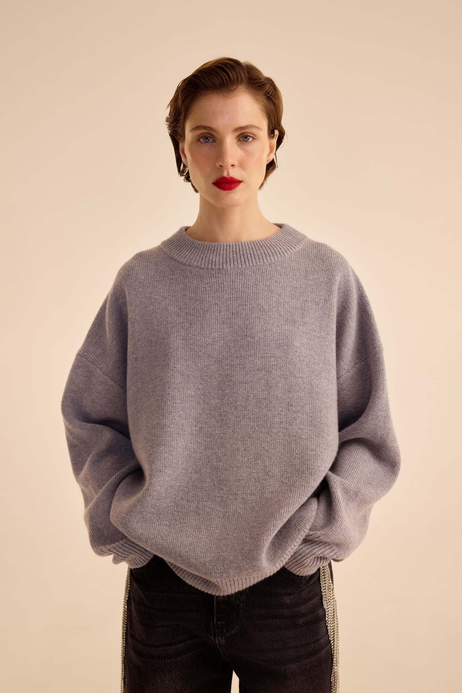 Свитер базовый ((Choux база)), серый