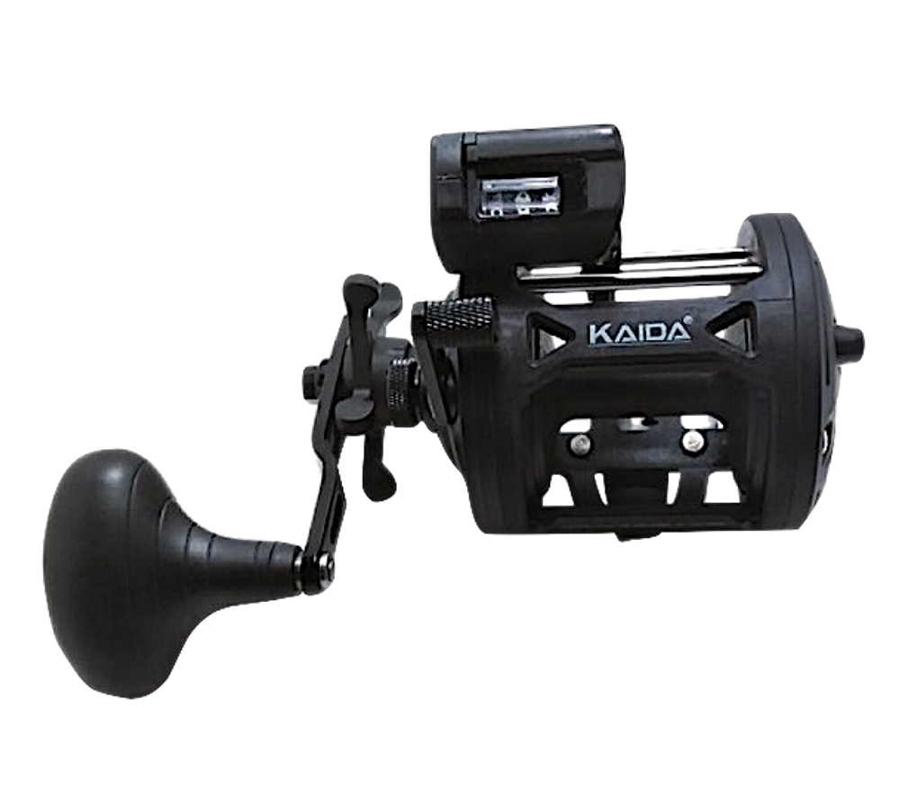Катушка мульт. Kaida TMC-30L bb3+1 (4.1:1) 588г 0.40/0.45мм-390/290м со счетчиком -