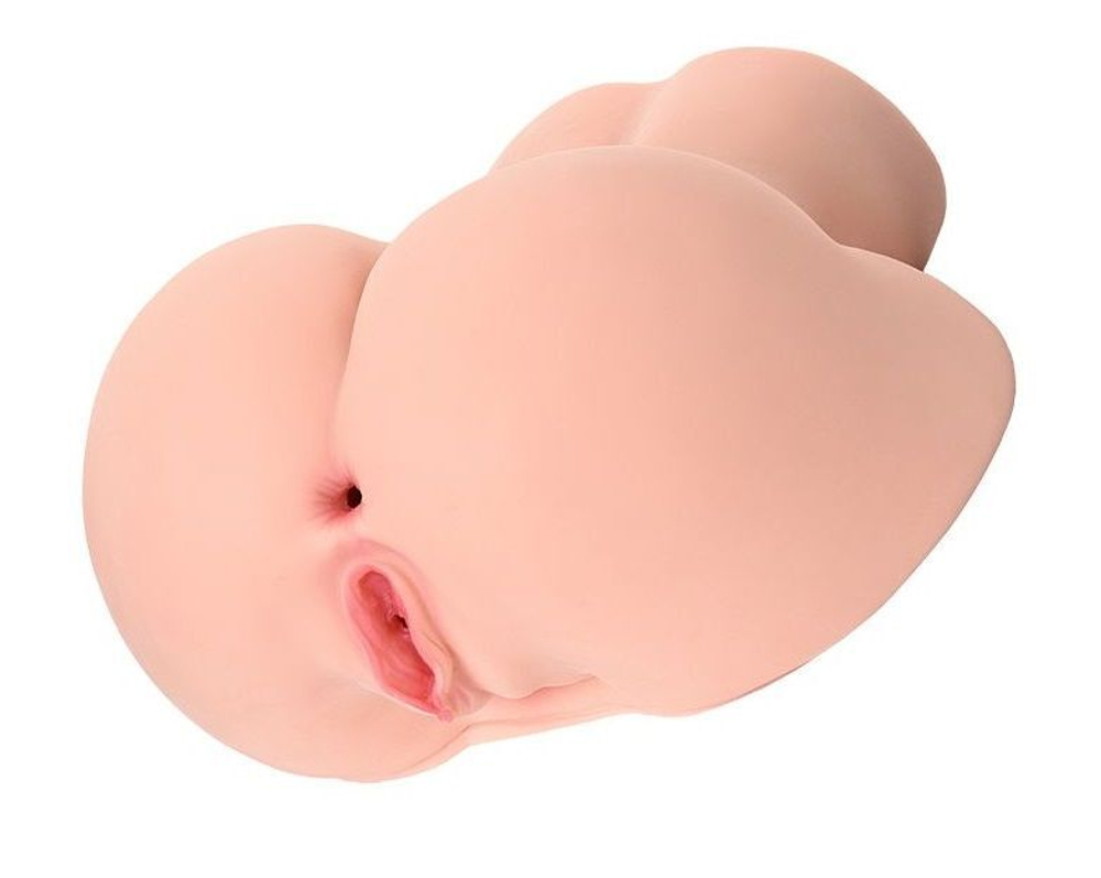 Реалистичный мастурбатор с двумя входами KOKOS Oknyeo (Цвет: телесный)
